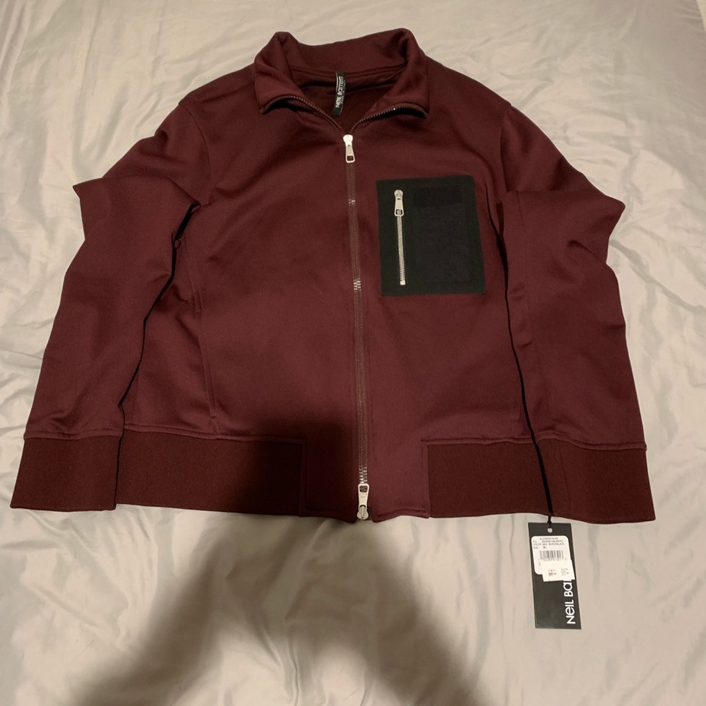 Neil Barrett zip-up sweater. Size XL